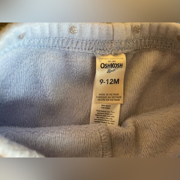 Bundle of Jean jacket, skirt and warm leggings and headband size 6-12 months - Picture 6 of 8